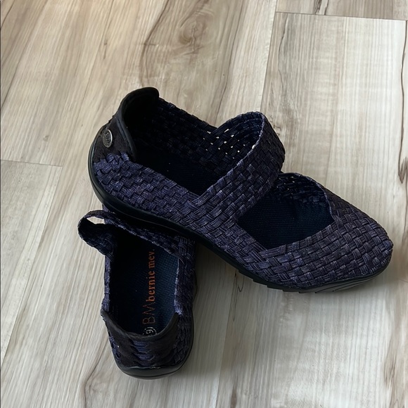 bernie mev. Dark Purple Woven Flats - Picture 7 of 7